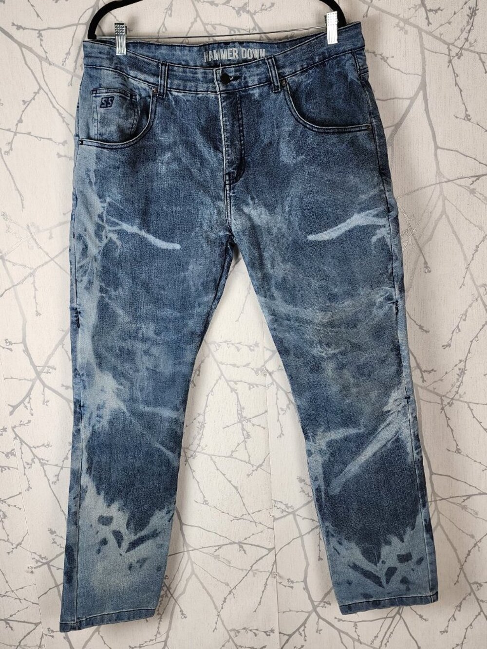 Speed and Strength Acid Wash Hammer Down Armored Jeans